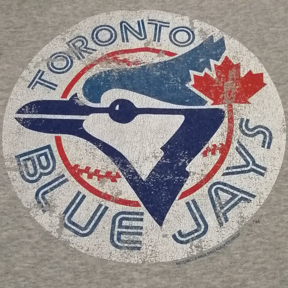 Vintage Style/Logo Blue Jays Sweatshirt - Picture 3 of 7